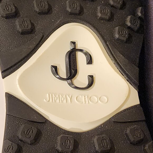 Brand New!!|EU39|Jimmy Choo: Onyx Black Slip On Sneakers - Picture 9 of 10